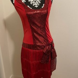 Flapper Red dress